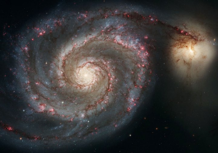 Shows sprial galaxy - Rhythm of Life