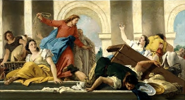 Jesus - The expulsion from the temple - Sting of a Truthful Feeling 
